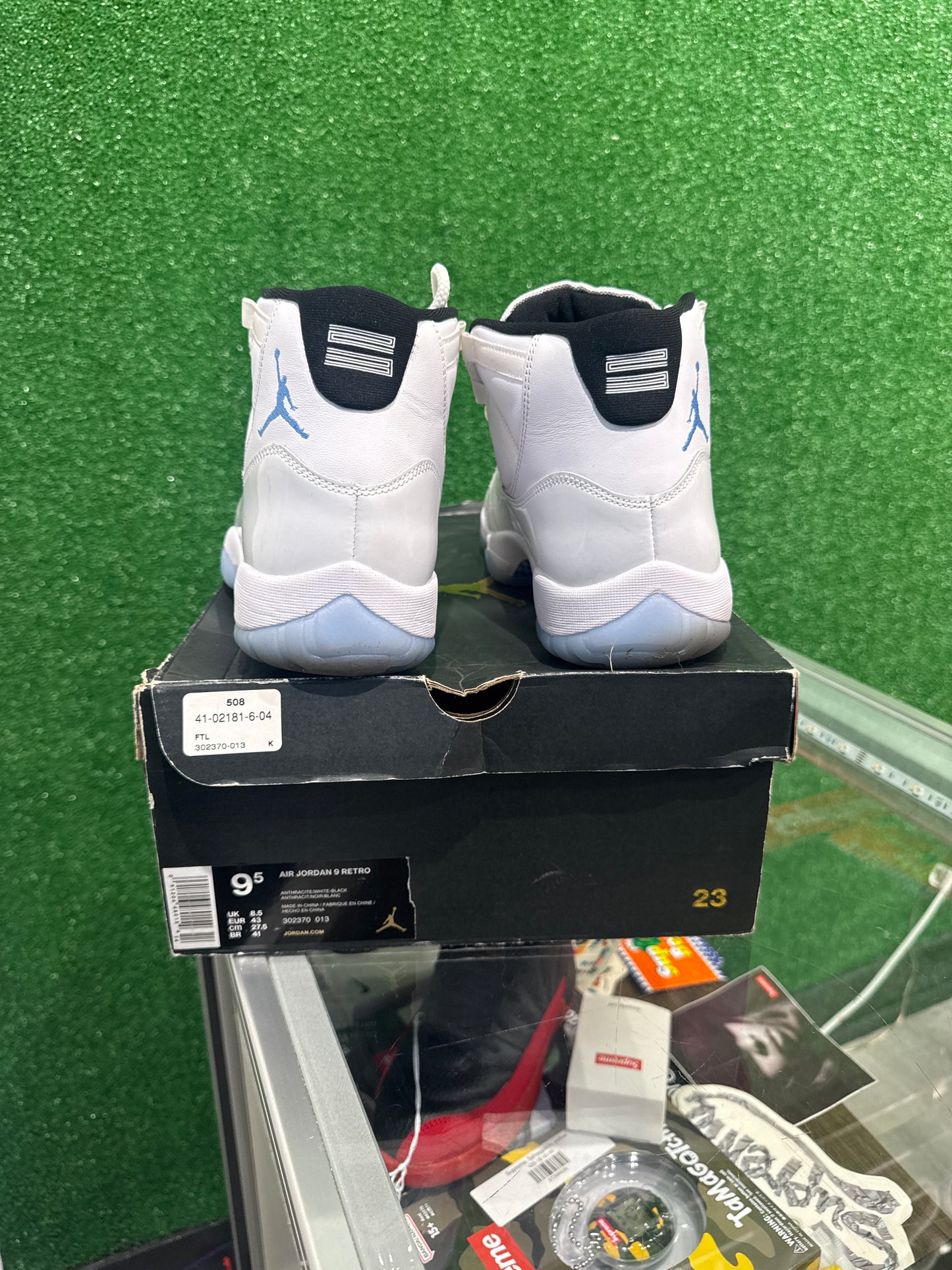Air Jordan 11 Columbia legend blue .(USED)
