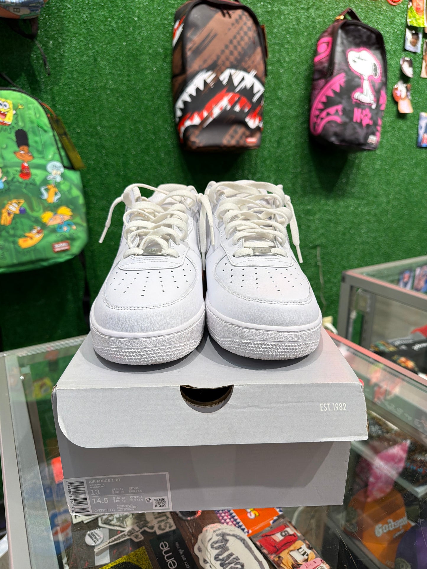 Air Force 1 Low '07 "White on White" (Used)