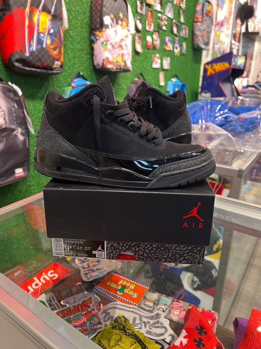 Air Jordan 3 Black Cat (USED)