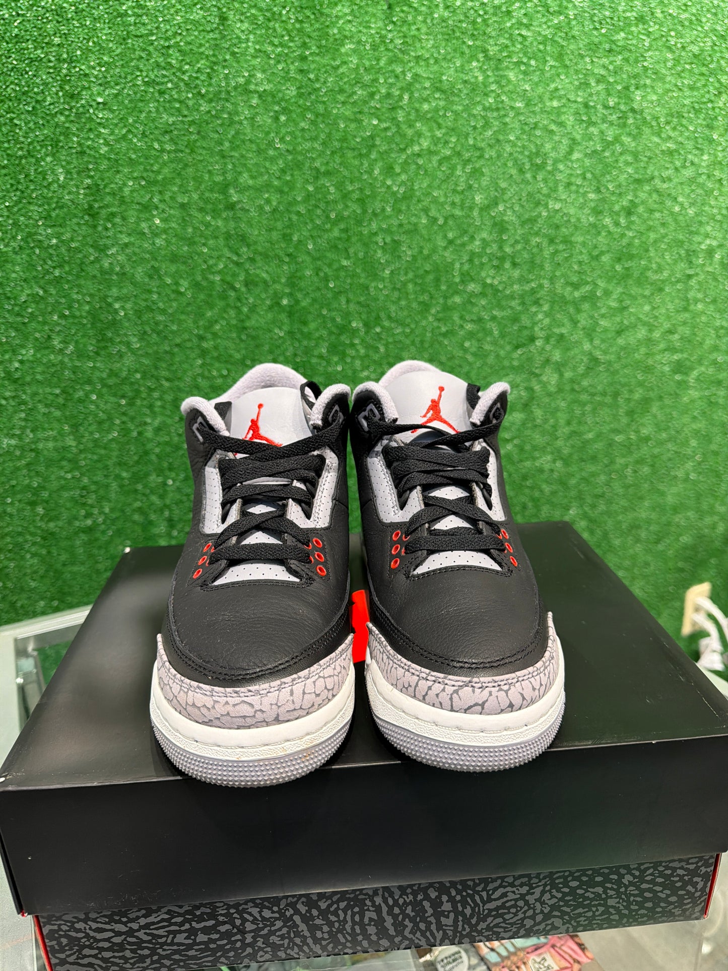 Air Jordan 3 Black Cement (GS) (2024) (USED)
