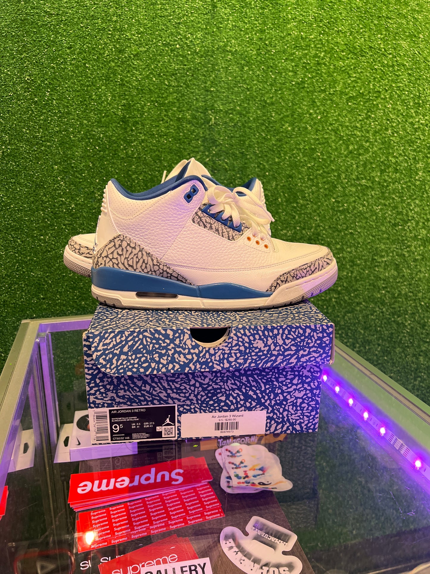 Air Jordan 3 Wizard (USED)