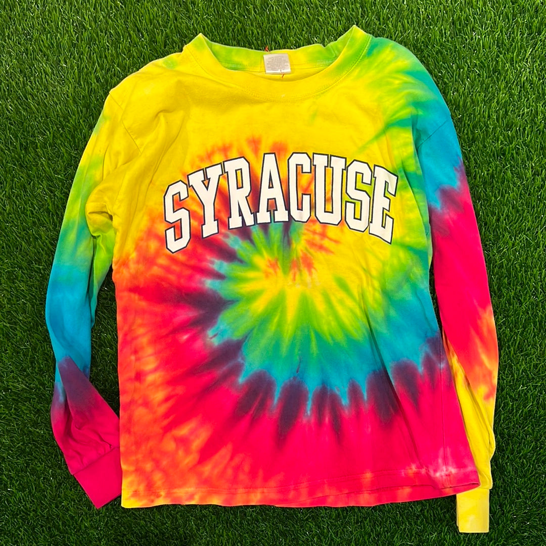 Syracuse tie dye long sleeve