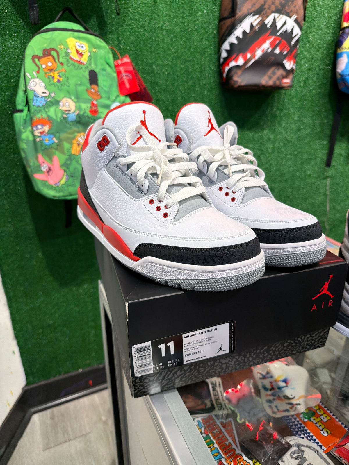 Air Jordan 3 Fire Red (USED)