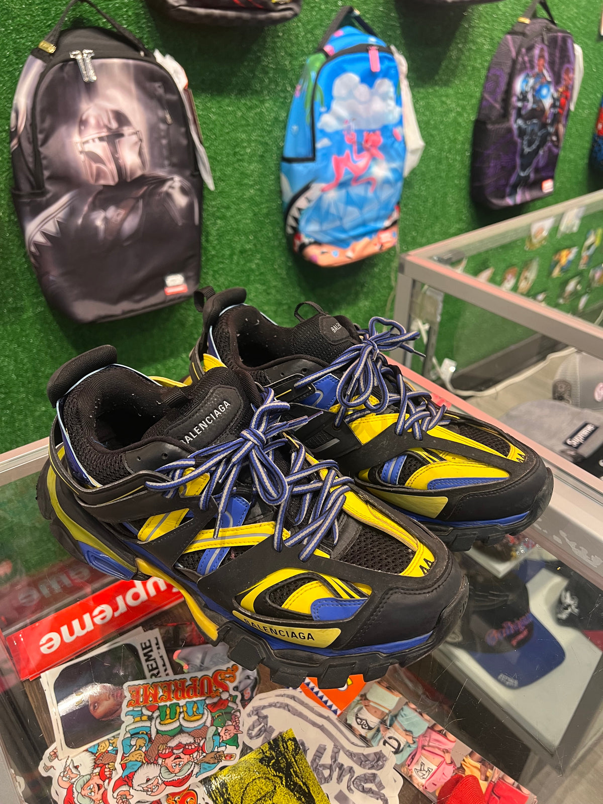 Balenciaga Track Black Yellow Blue(USED)