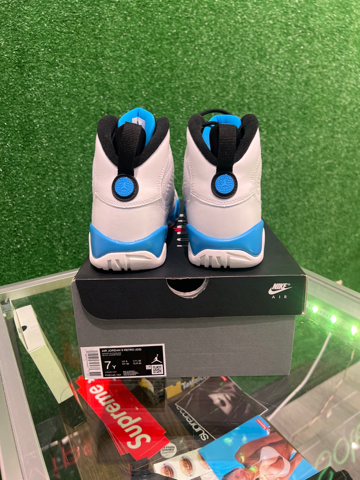 Air Jordan 9 Powder Blue (GS) (USED)