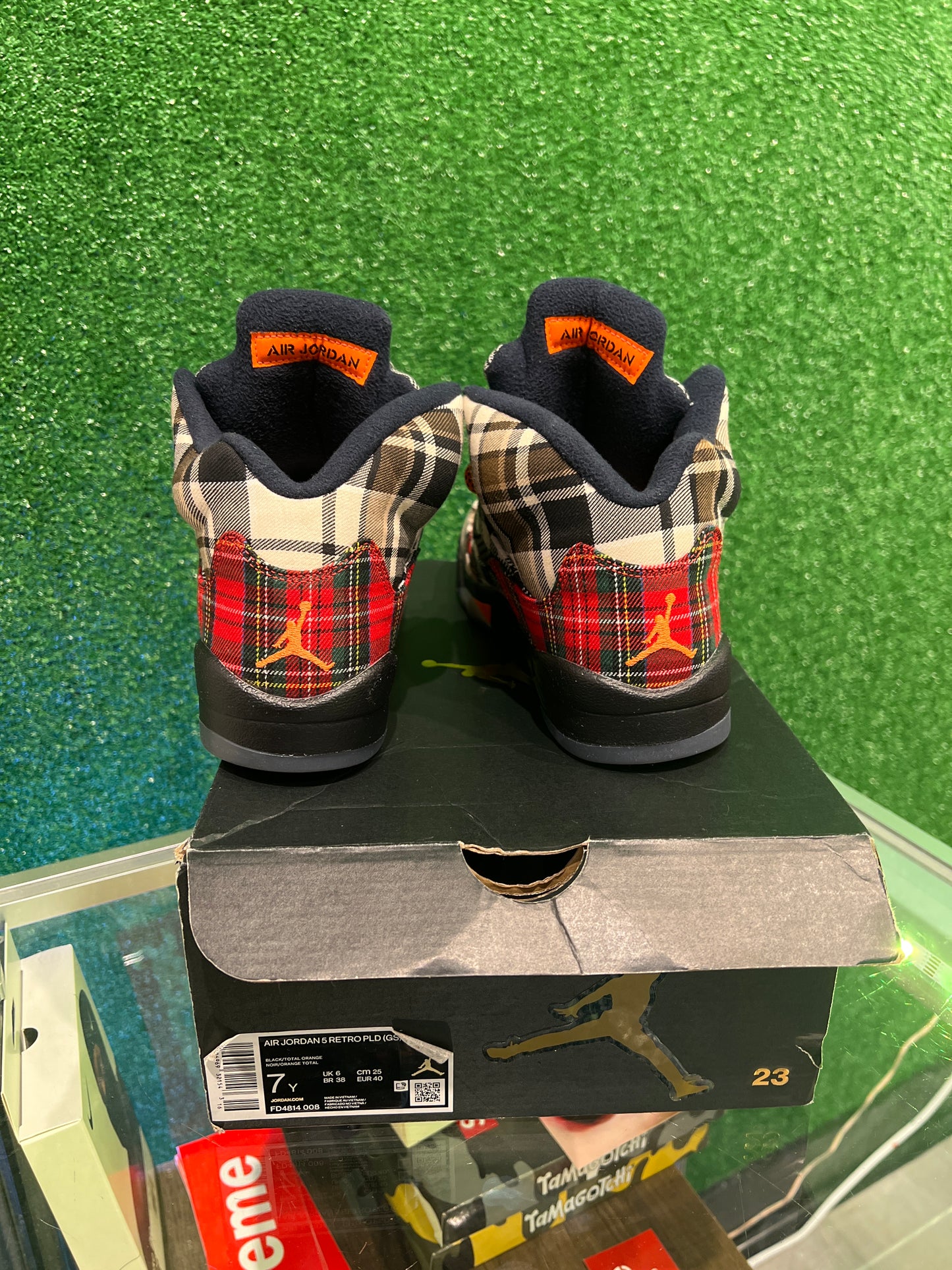 Air Jordan 5 plaid (GS) (USED)