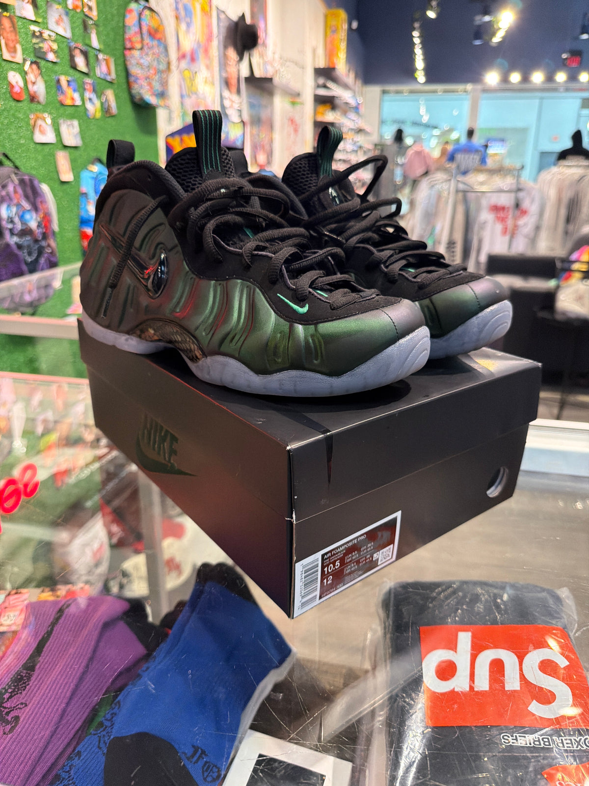 Nike Air Foamposite Pro Pine Green (2025) (USED)