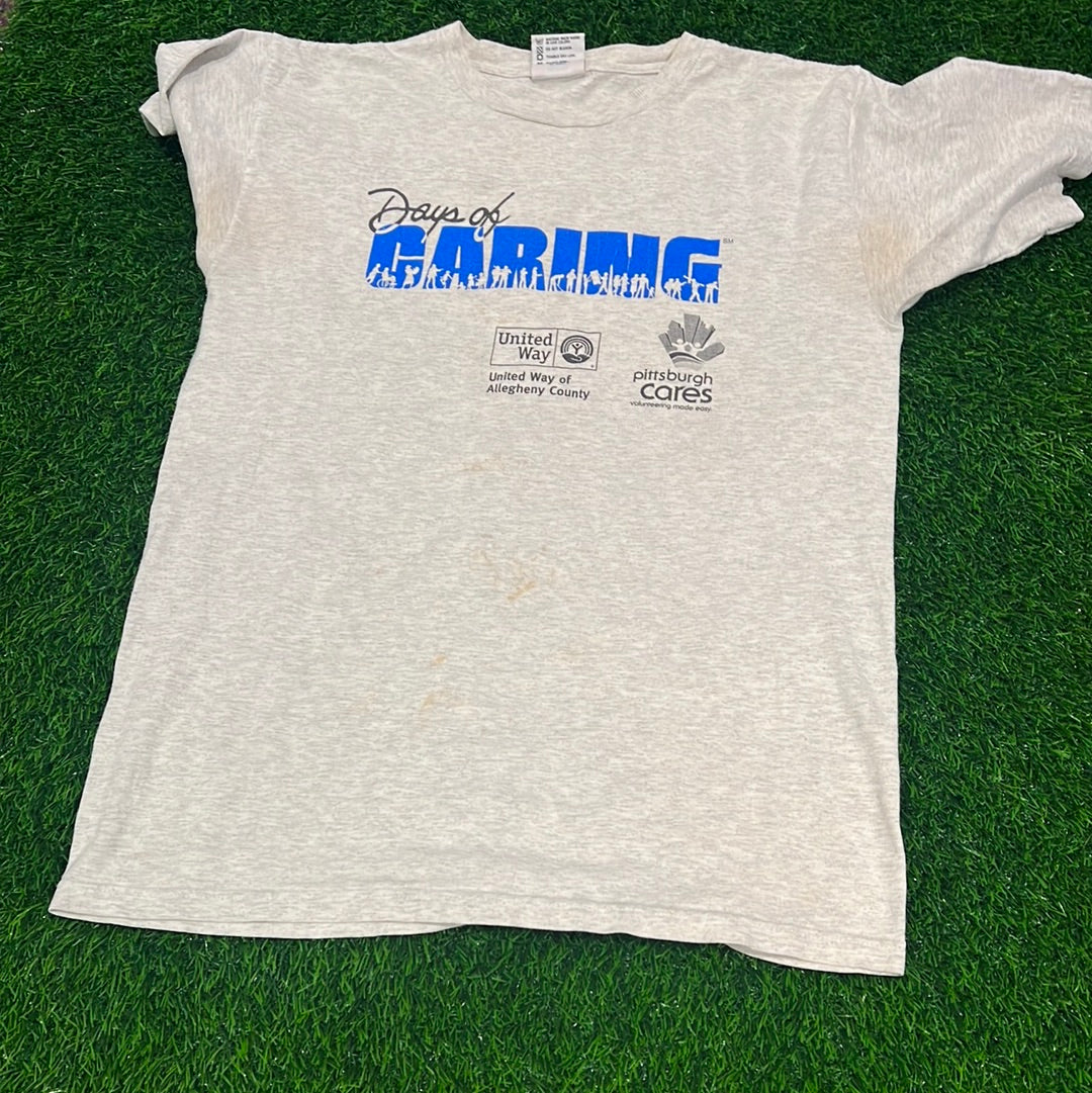 Days of caring vintage tee