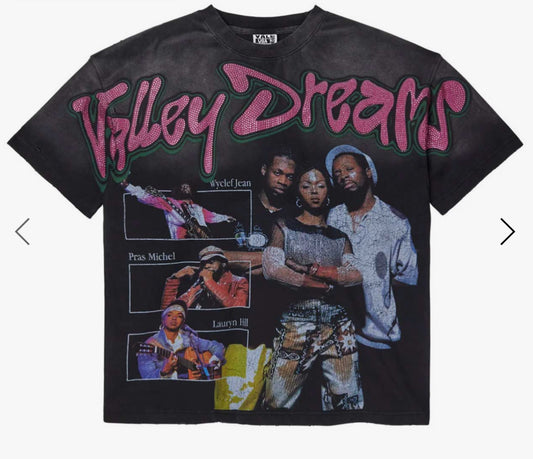 VALE FOREVER FEVER BLING TEE  Fugees BLACK