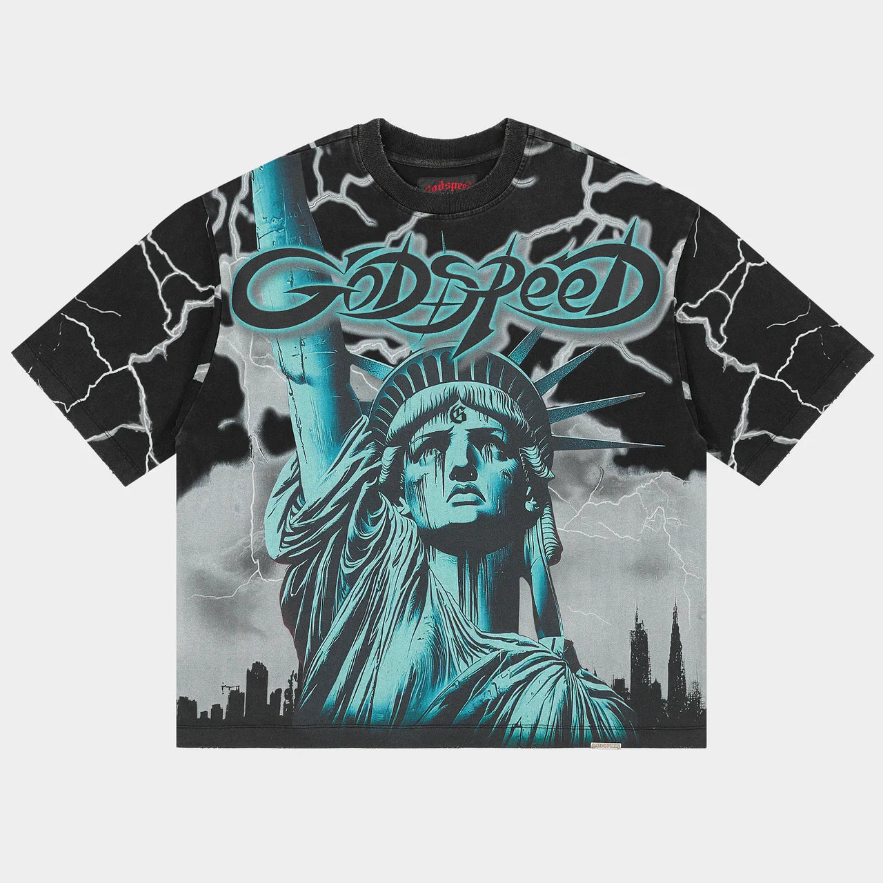 God Speed Voltage Tee (Wolf Grey)