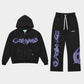 GODSPEED NEW YORK Raw Import Sweatsuit (Black/Blue)