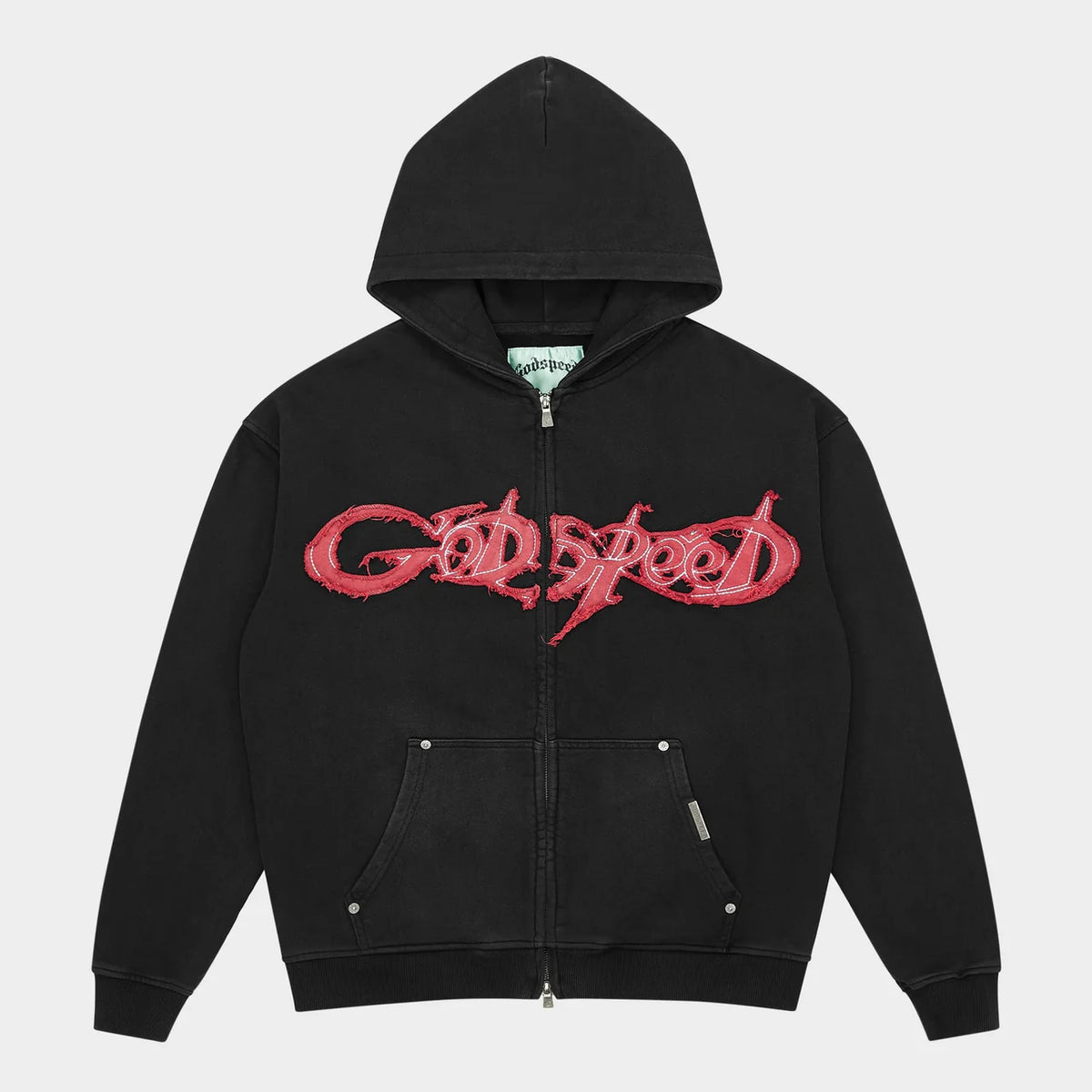 GODSPEED NEW YORK Raw Import Sweatsuit (Black/Red)