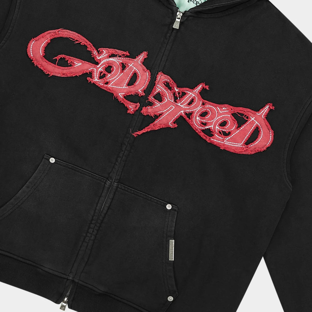 GODSPEED NEW YORK Raw Import Sweatsuit (Black/Red)