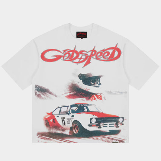 GODSPEED Abu Dhabi Desert Challenge  Tee (White)