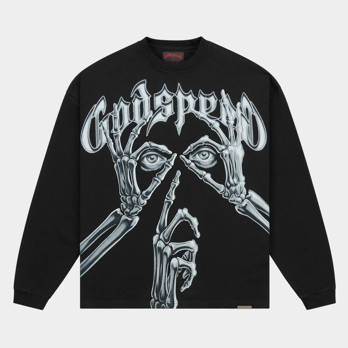 God Speed Silencio LS T-shirt (Black)