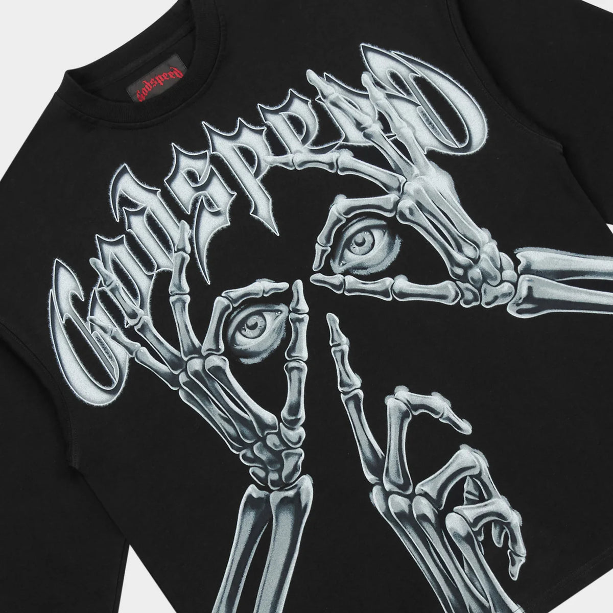 God Speed Silencio LS T-shirt (Black)