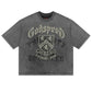 God Speed Collegiate Tee Grey Wash