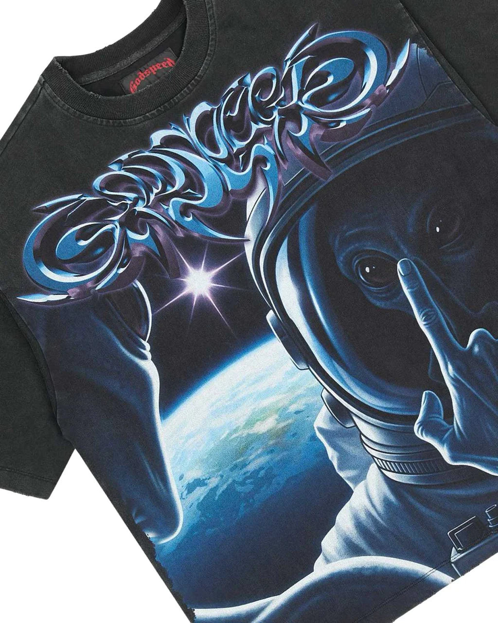 Godspeed First Contact 2 Tee Black