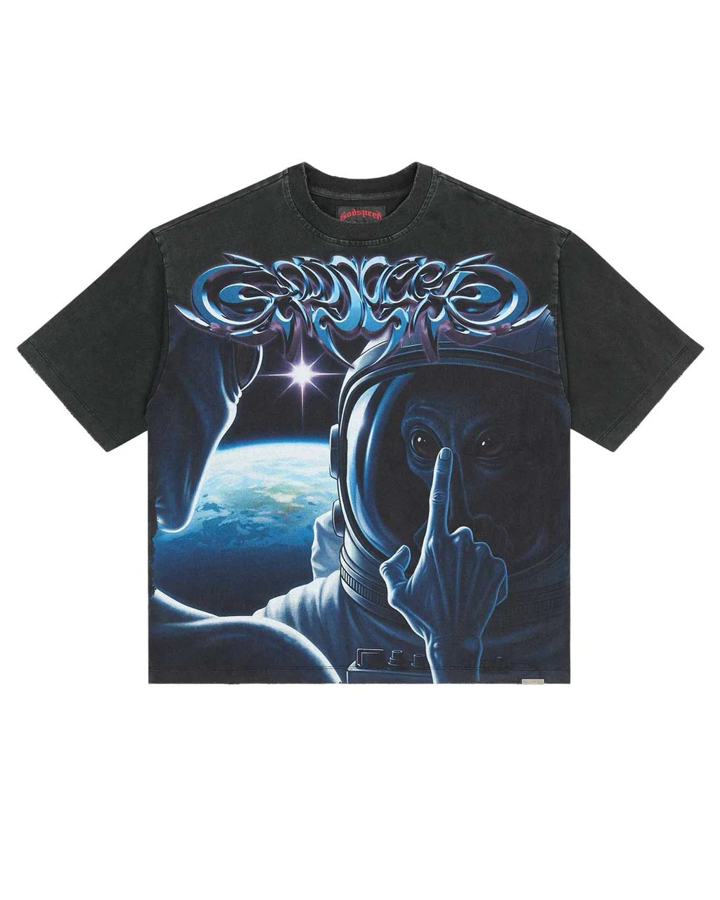 Godspeed First Contact 2 Tee Black
