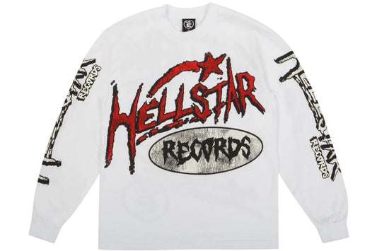 Hellstar Records LS T-shirt White