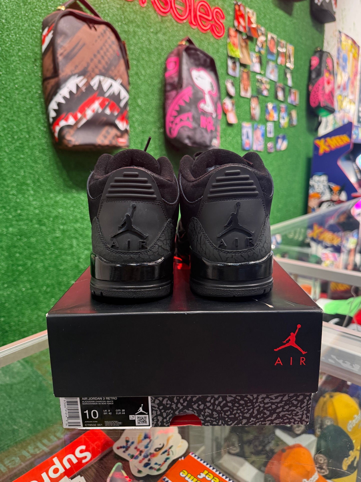 Air Jordan 3 Black Cat (USED)