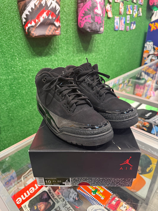 Air Jordan 3 Black Cat (USED)
