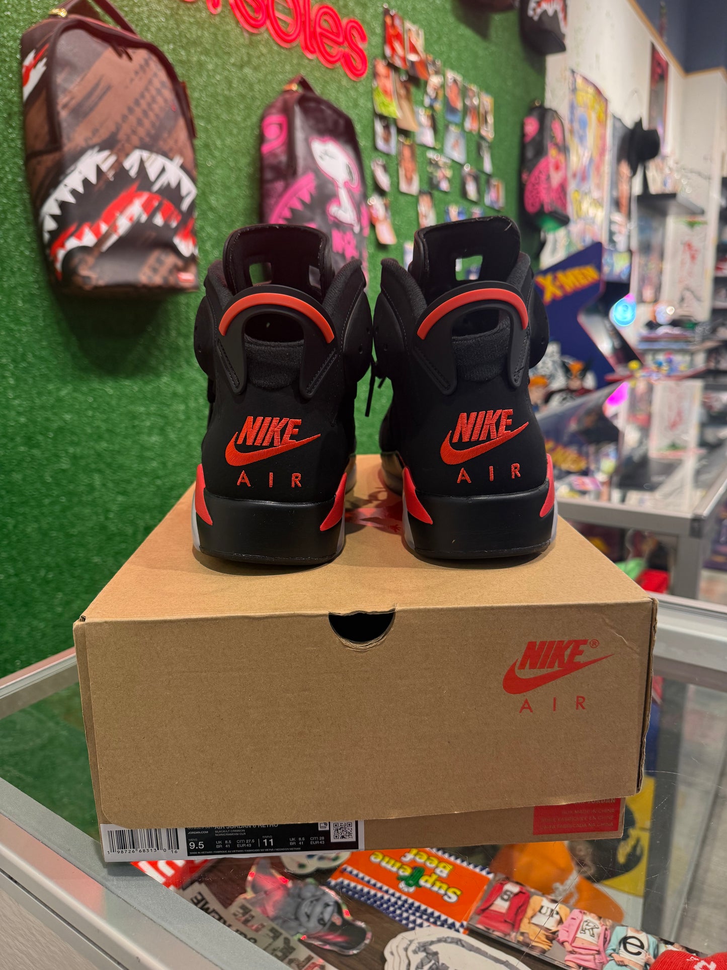 Air Jordan 6 Black Infrared Salesman (2026) (USED)