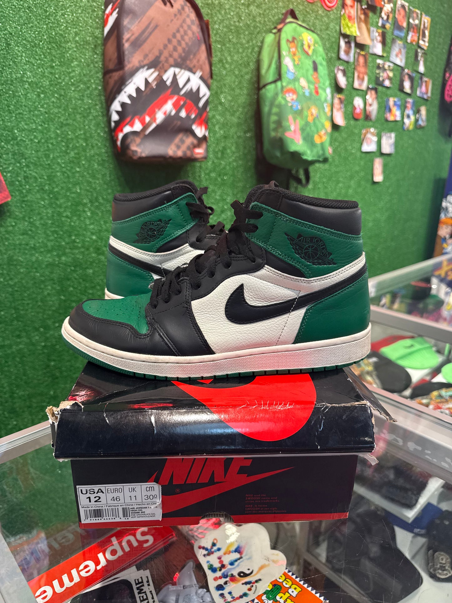 Air Jordan Pine green 1.0 (USED)