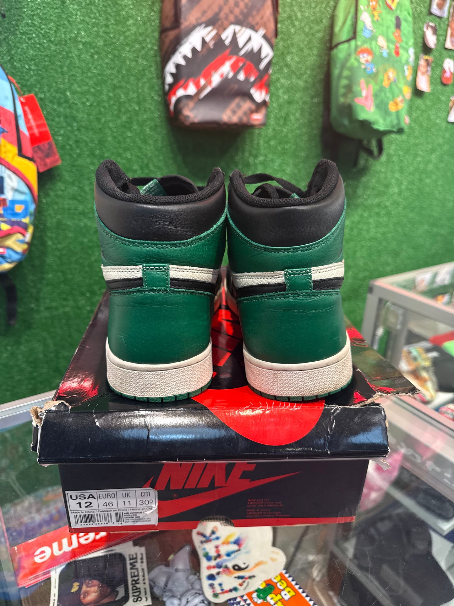 Air Jordan Pine green 1.0 (USED)