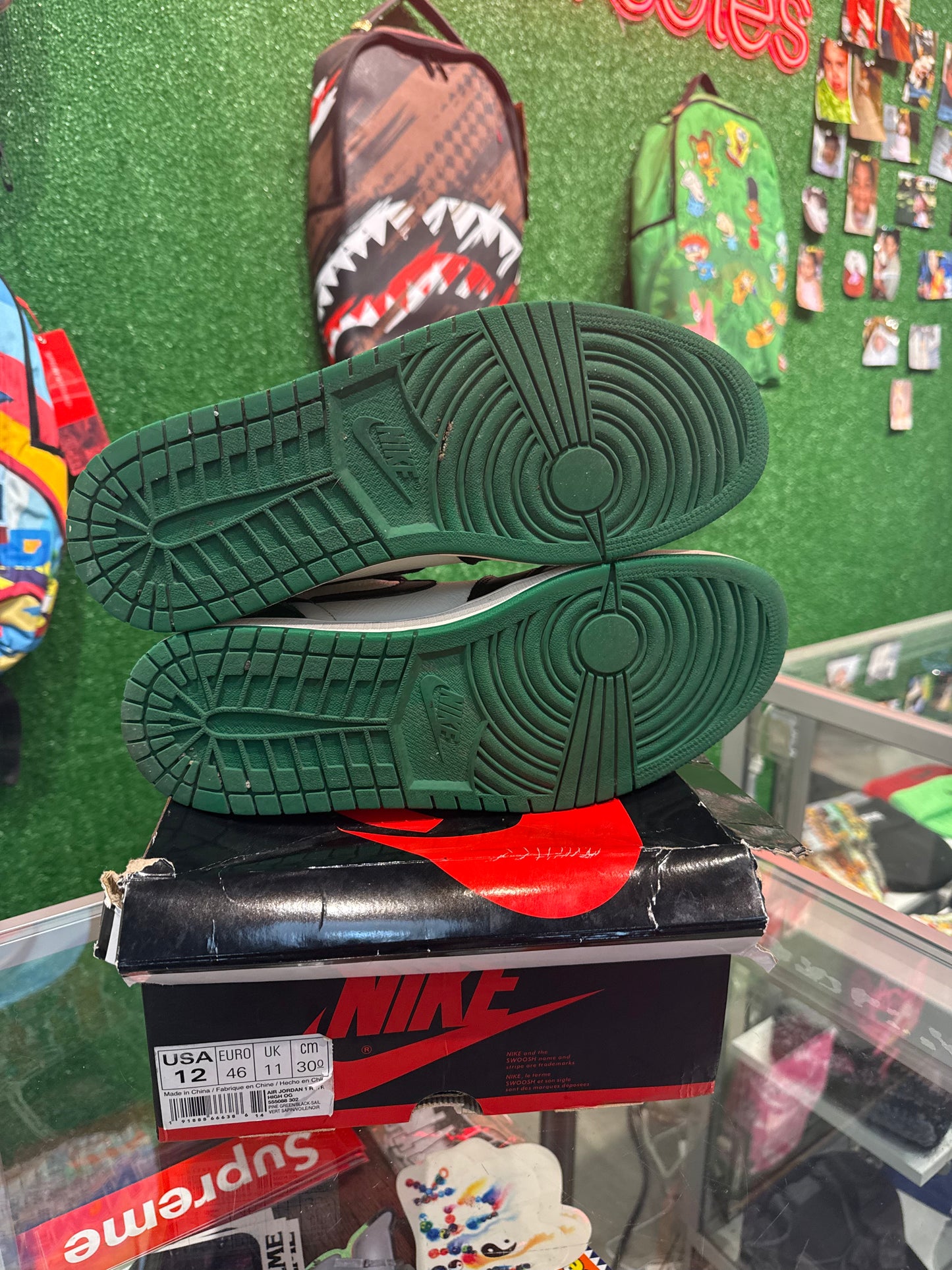 Air Jordan Pine green 1.0 (USED)