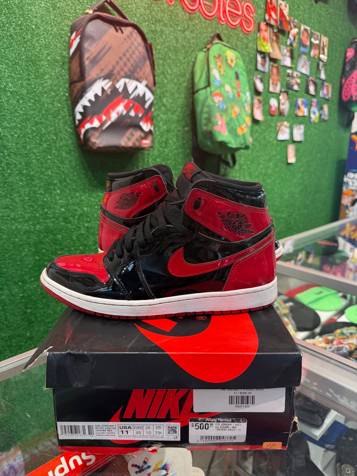 Air Jordan 1 Patent Bred (Used)