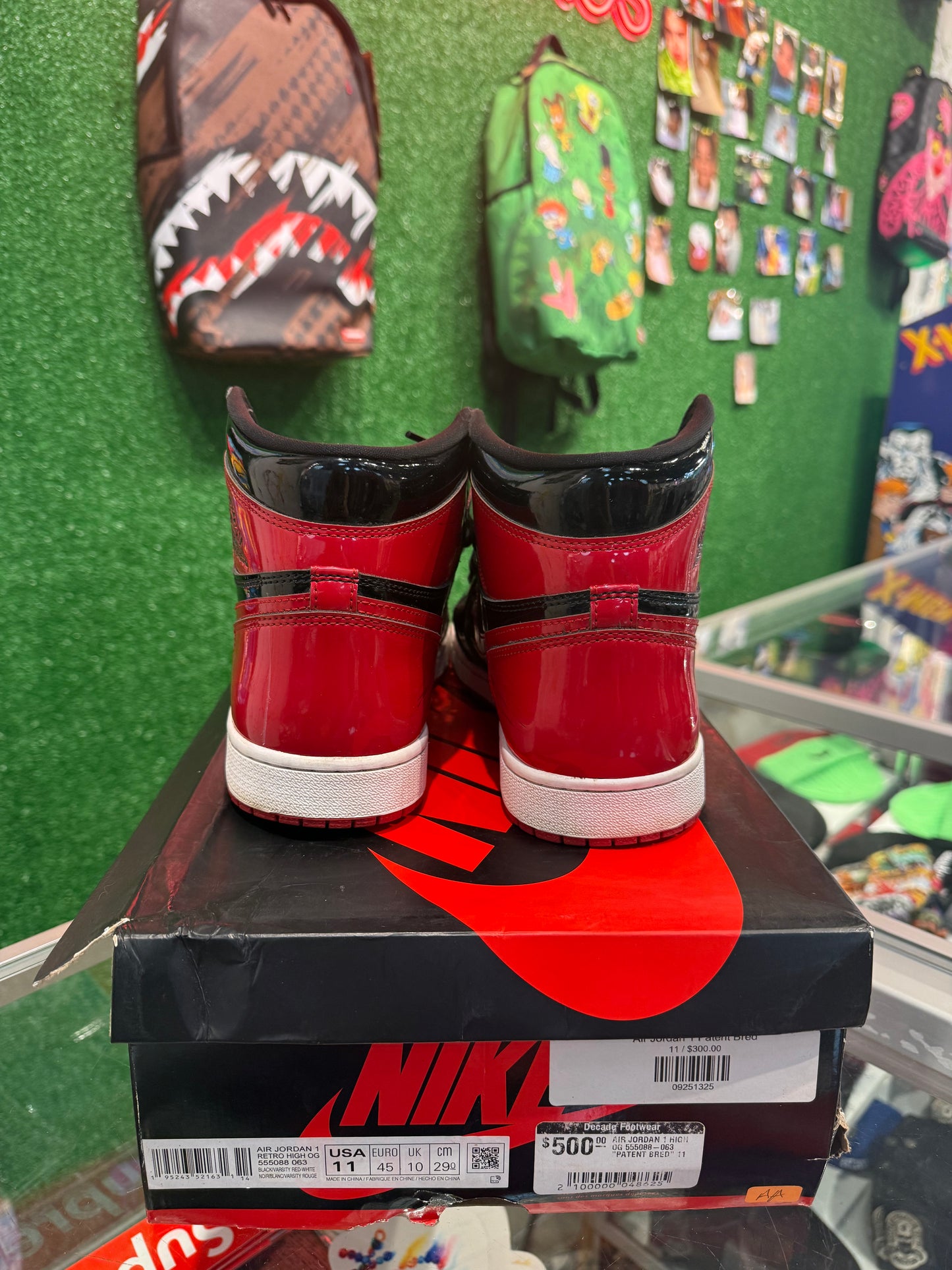 Air Jordan 1 Patent Bred (Used)