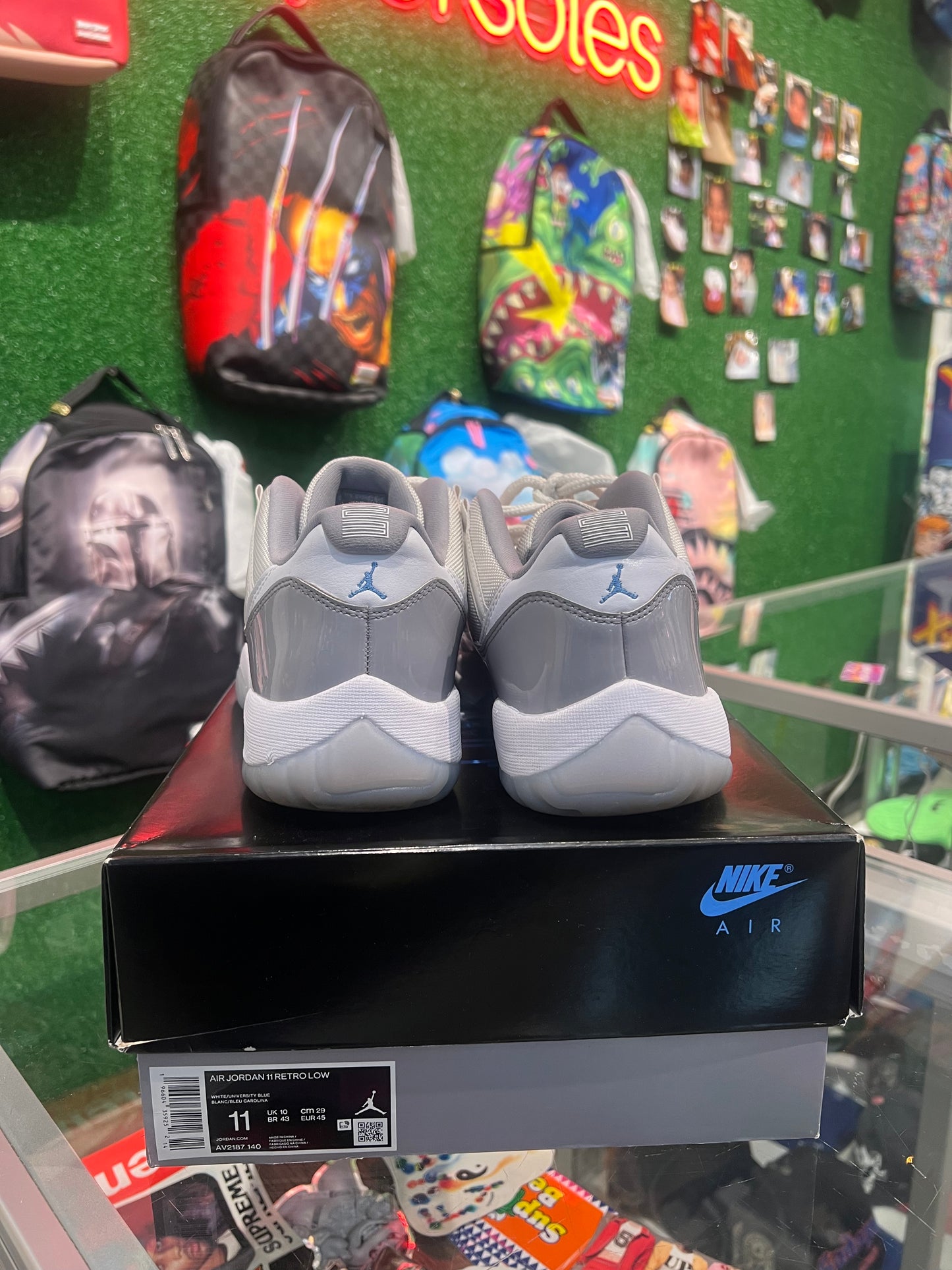 Air Jordan 11 low Cement Grey(USED)