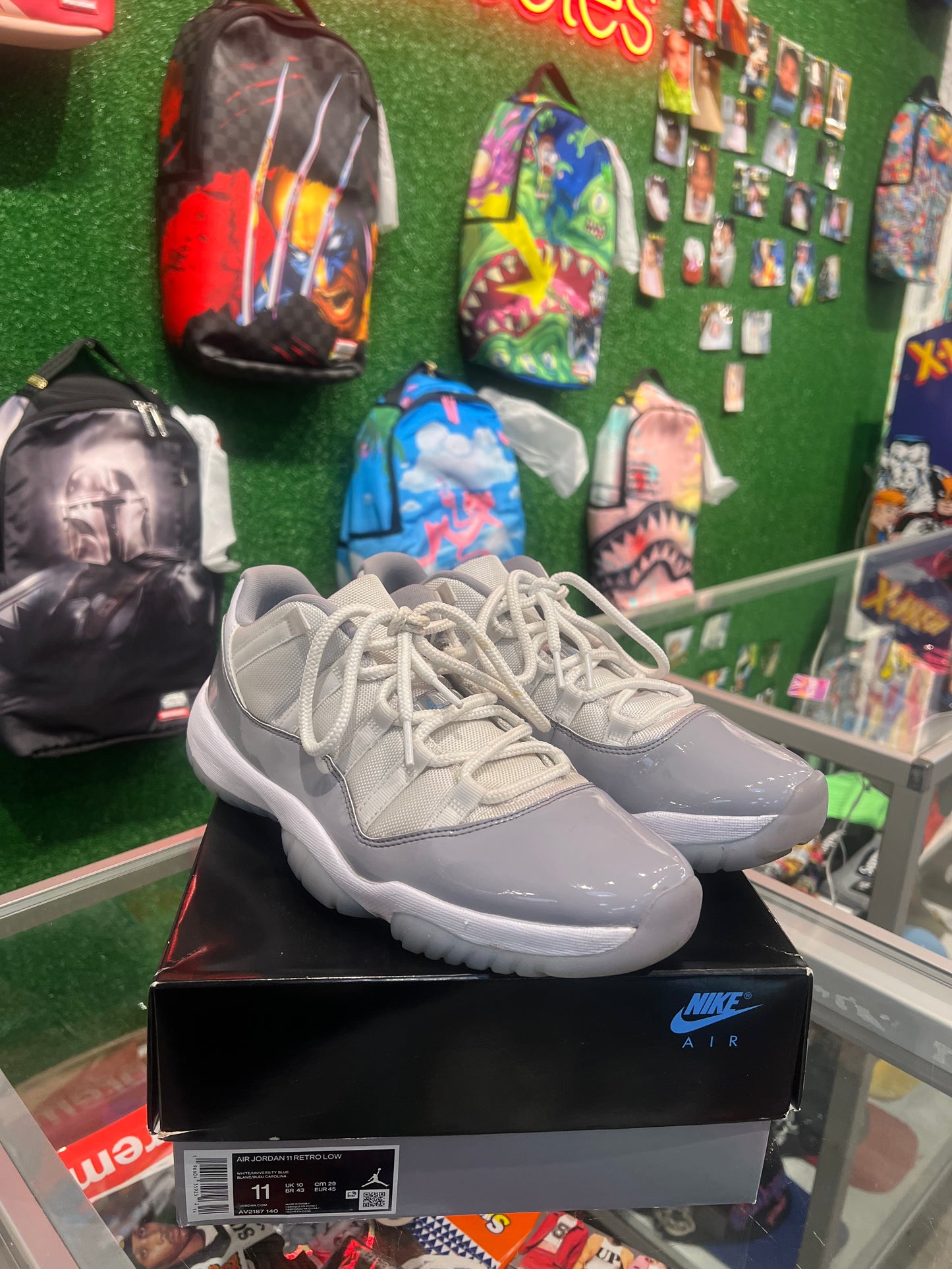 Air Jordan 11 low Cement Grey(USED)
