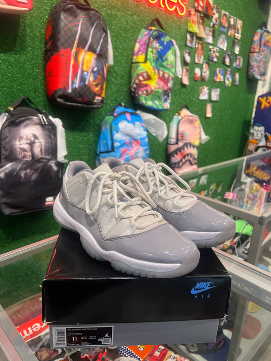 Air Jordan 11 low Cement Grey(USED)