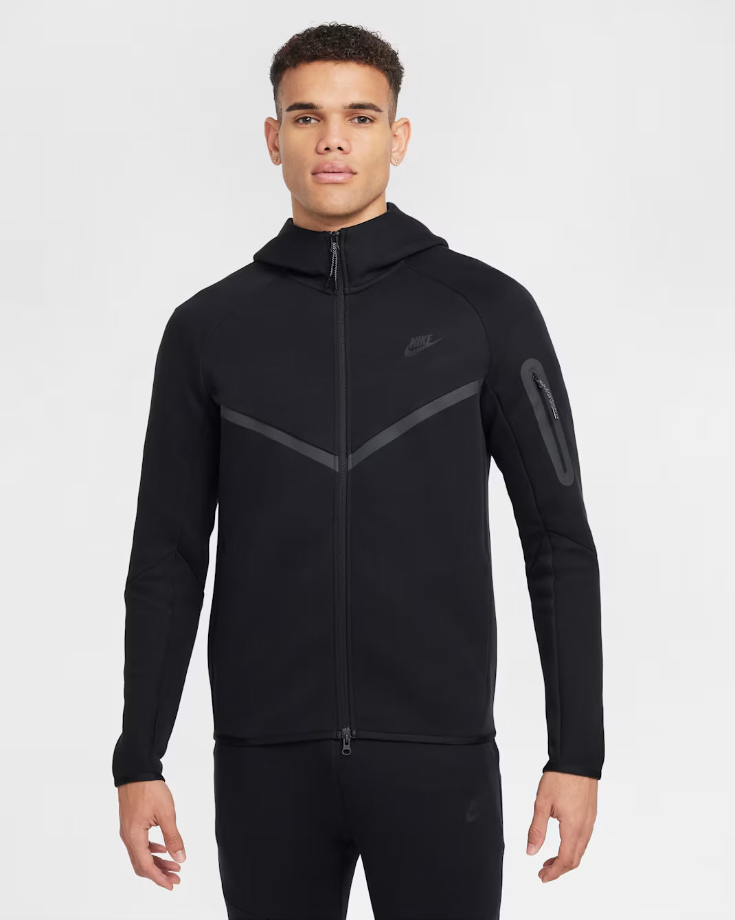 Nike Tech Men's Fleece Windrunner Full-Zip Jacket Black