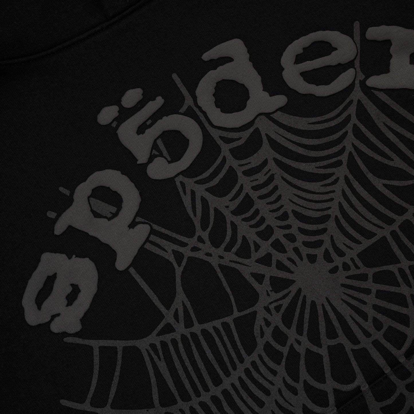 Sp5der Phantom Web Hoodie 'Black'