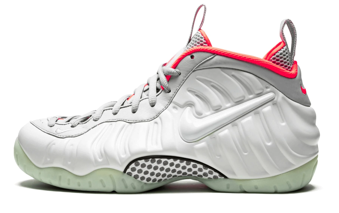 Nike air pro Foamposite pure platinum (USED)