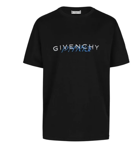 GIVENCHY PARIS AMORE TEE IN BLACK