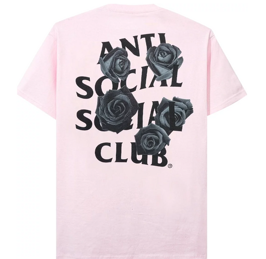 Anti Social Social Club Bat Emoji Tee 'Pink'