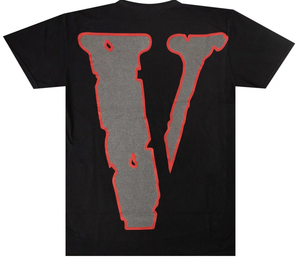 Vlone x Juice WRLD Black Man Of The World tee