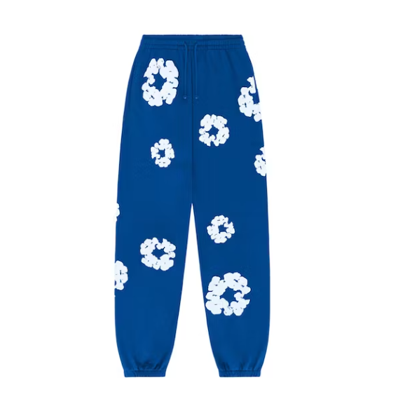 Denim Tears The Cotton Wreath Sweatpants Royal Blue