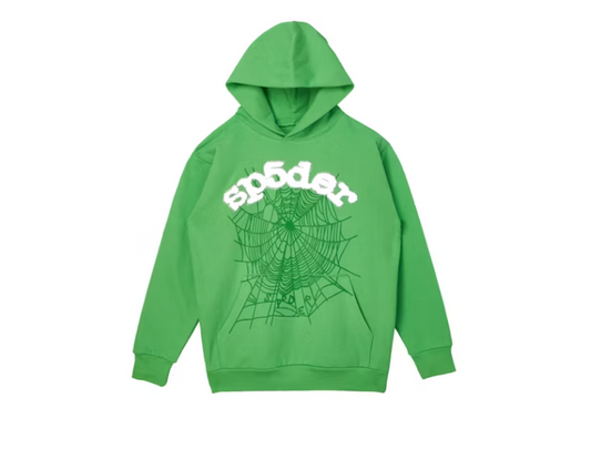 Sp5der  Hoodie Green