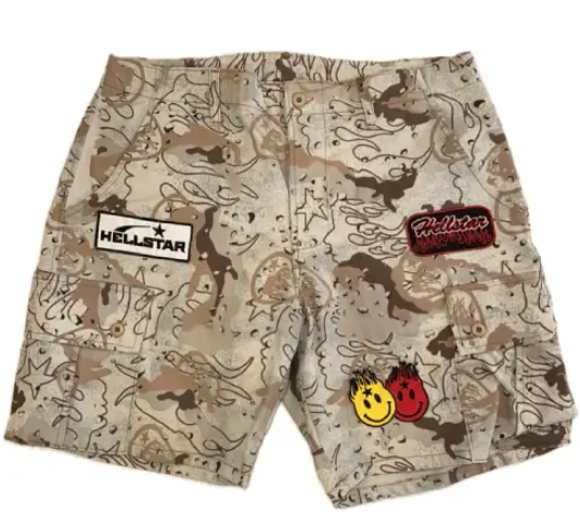 H.starCamo Patch Shorts