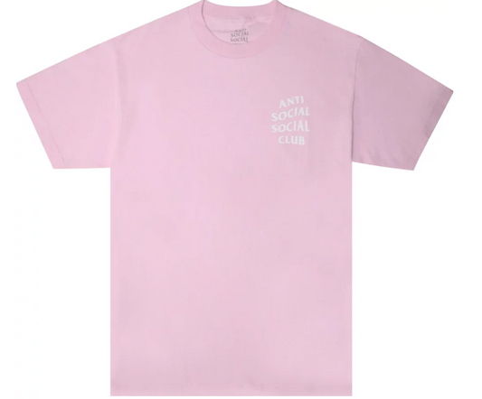 Anti Social Social Club Logo 2 T-Shirt Pink