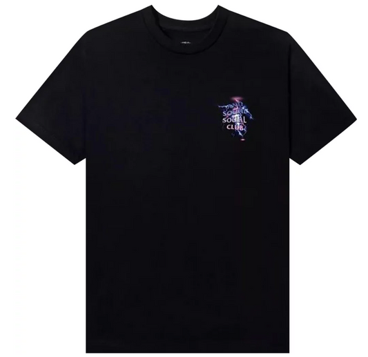 Anti Social Social Club Bolt From The Blue Tee Black