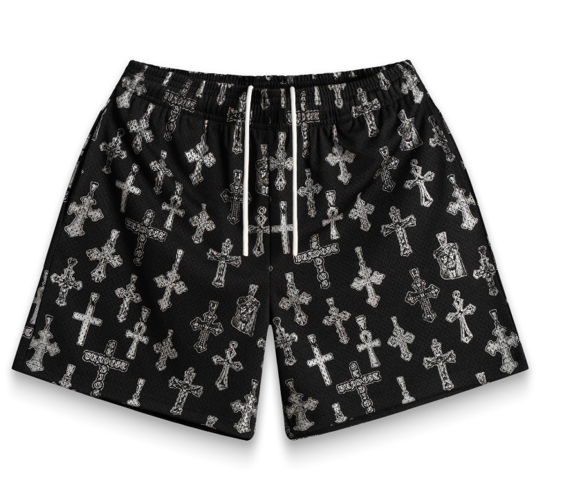 Bravest Studios Black Saint Shorts