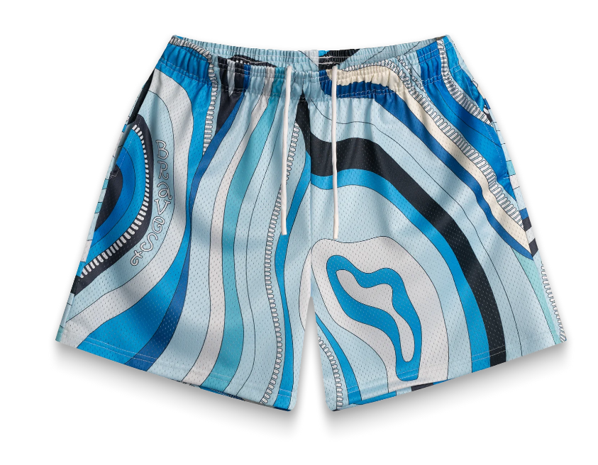 Bravest Studios Blue Carpet Shorts