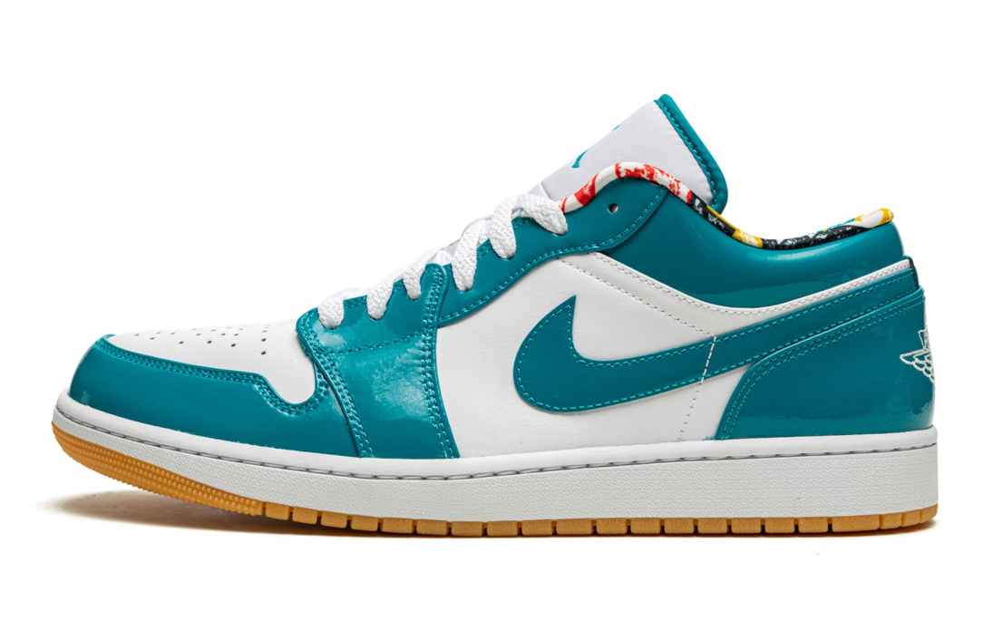 Air Jordan 1 low Barcelona cyber teal (USED)