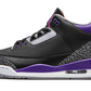 Air Jordan 3 court purple (USED)